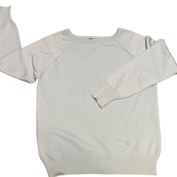 Givenchy Sweaters - Vintage Givenchy Sport Mint Green Sweater‎ 38 Minimalist Logo